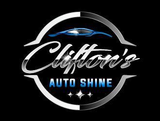 Cliftons Auto Shine logo design by SOLARFLARE