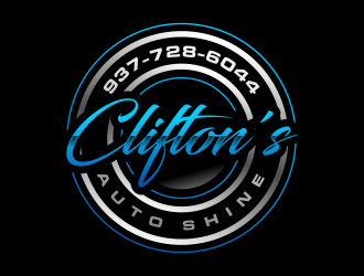 Cliftons Auto Shine logo design by semar