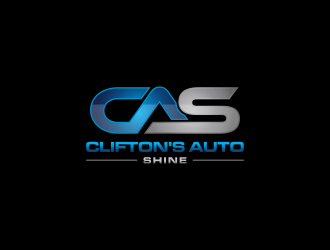 Cliftons Auto Shine logo design by haidar