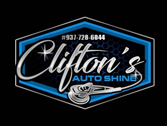 Cliftons Auto Shine logo design by Benok