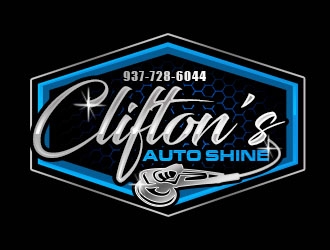 Cliftons Auto Shine logo design by Benok