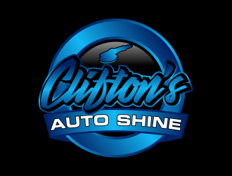 Cliftons Auto Shine logo design by Kruger