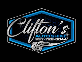 Cliftons Auto Shine logo design by Benok