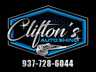 Cliftons Auto Shine logo design by Benok