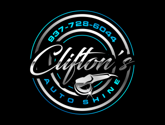 Cliftons Auto Shine logo design by semar