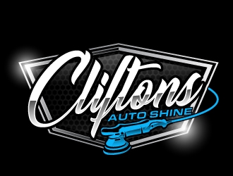 Cliftons Auto Shine logo design by AamirKhan