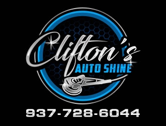 Cliftons Auto Shine logo design by Benok