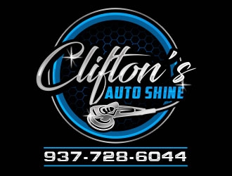 Cliftons Auto Shine logo design by Benok