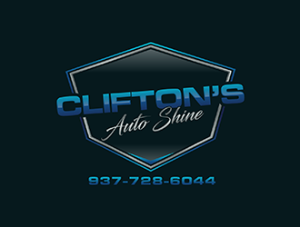 Cliftons Auto Shine logo design by ndaru