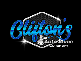 Cliftons Auto Shine logo design by 3Dlogos