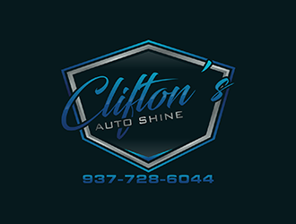 Cliftons Auto Shine logo design by ndaru