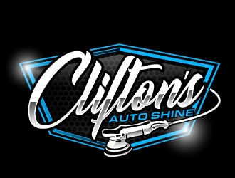 Cliftons Auto Shine logo design by AamirKhan