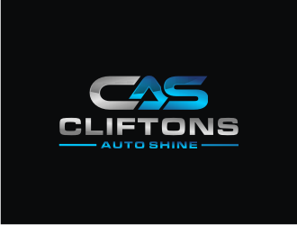 Cliftons Auto Shine logo design by bricton