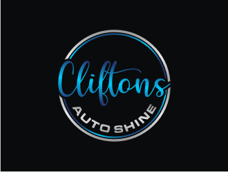 Cliftons Auto Shine logo design by bricton