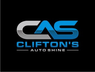 Cliftons Auto Shine logo design by sabyan