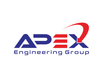 Apex Engineering Group logo design by AisRafa