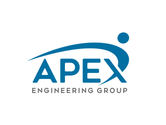 Apex Engineering Group logo design by AisRafa