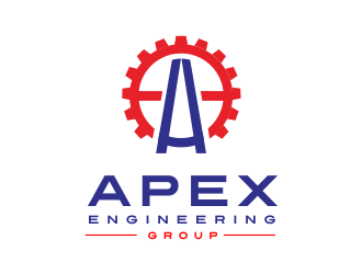 Apex Engineering Group logo design by AisRafa