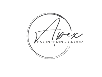 Apex Engineering Group logo design by aryamaity