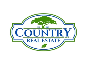 Country Real Estate  logo design by MarkindDesign