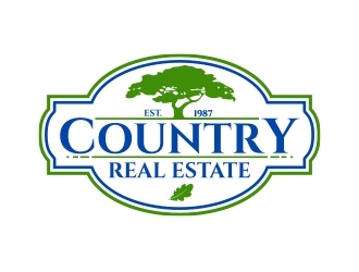 Country Real Estate  logo design by MarkindDesign