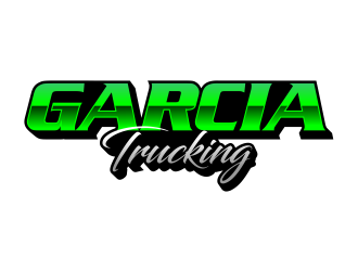 Garcia Trucking  logo design by cintoko