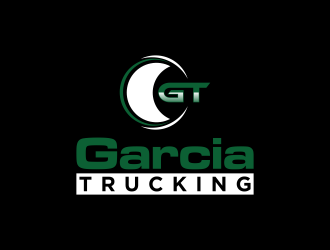 Garcia Trucking  logo design by luckyprasetyo