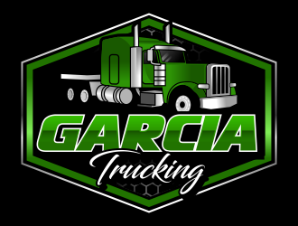 Garcia Trucking  logo design by ingepro