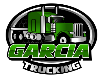 Garcia Trucking  logo design by ingepro