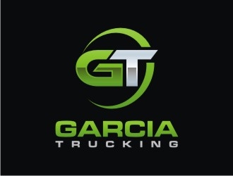 Garcia Trucking  logo design by sabyan