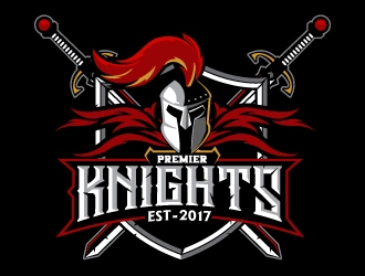 Premier Athletics Sports Academy AKA Premier Knights logo design by Suvendu