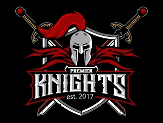 Premier Athletics Sports Academy AKA Premier Knights logo design by Suvendu