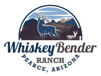 Whiskey Bender Ranch logo design by Kirito