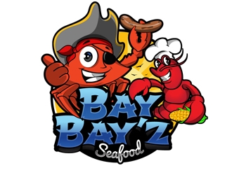 Bay Bay’z Seafood logo design by DreamLogoDesign