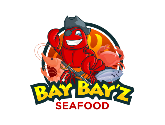 Bay Bay’z Seafood logo design by Panara