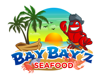 Bay Bay’z Seafood logo design by Panara