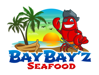 Bay Bay’z Seafood logo design by Panara