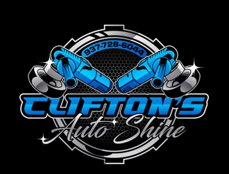 Cliftons Auto Shine logo design by DreamLogoDesign