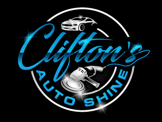 Cliftons Auto Shine logo design by lestatic22