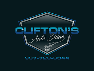 Cliftons Auto Shine logo design by ndaru