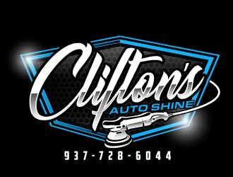 Cliftons Auto Shine logo design by AamirKhan