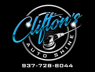 Cliftons Auto Shine logo design by daywalker