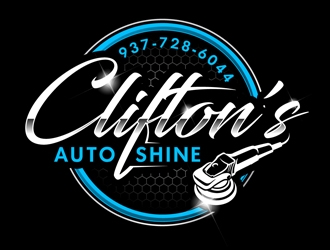 Cliftons Auto Shine logo design by DreamLogoDesign