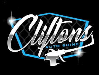 Cliftons Auto Shine logo design by AamirKhan