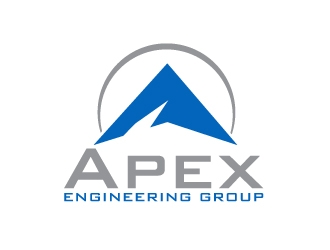 Apex Engineering Group logo design by AamirKhan