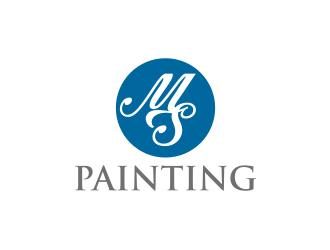 M.S. Painting logo design by rief