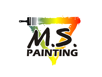 M.S. Painting logo design by haze
