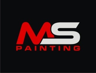 M.S. Painting logo design by agil