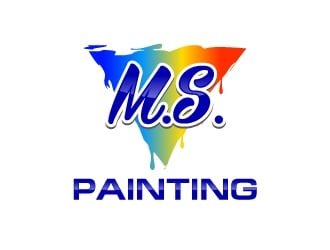 M.S. Painting logo design by uttam
