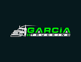 Garcia Trucking  logo design by ndaru